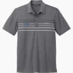 Oakland Mighty Oaks TravisMathew Men's Coto Performance Chest Stripe Polo Front Thumbnail