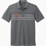 Globe Tigers TravisMathew Men's Coto Performance Chest Stripe Polo Front Thumbnail