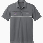 Defiance College Yellow Jackets TravisMathew Men's Coto Performance Chest Stripe Polo Front Thumbnail