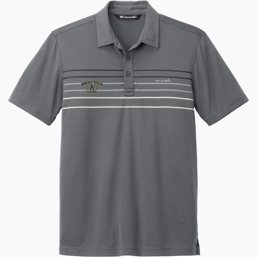 Alexander Central Cougars <span class="pdp-name-mascot">Alexander Central Cougars</span> TravisMathew Men's Coto Performance Chest Stripe Polo