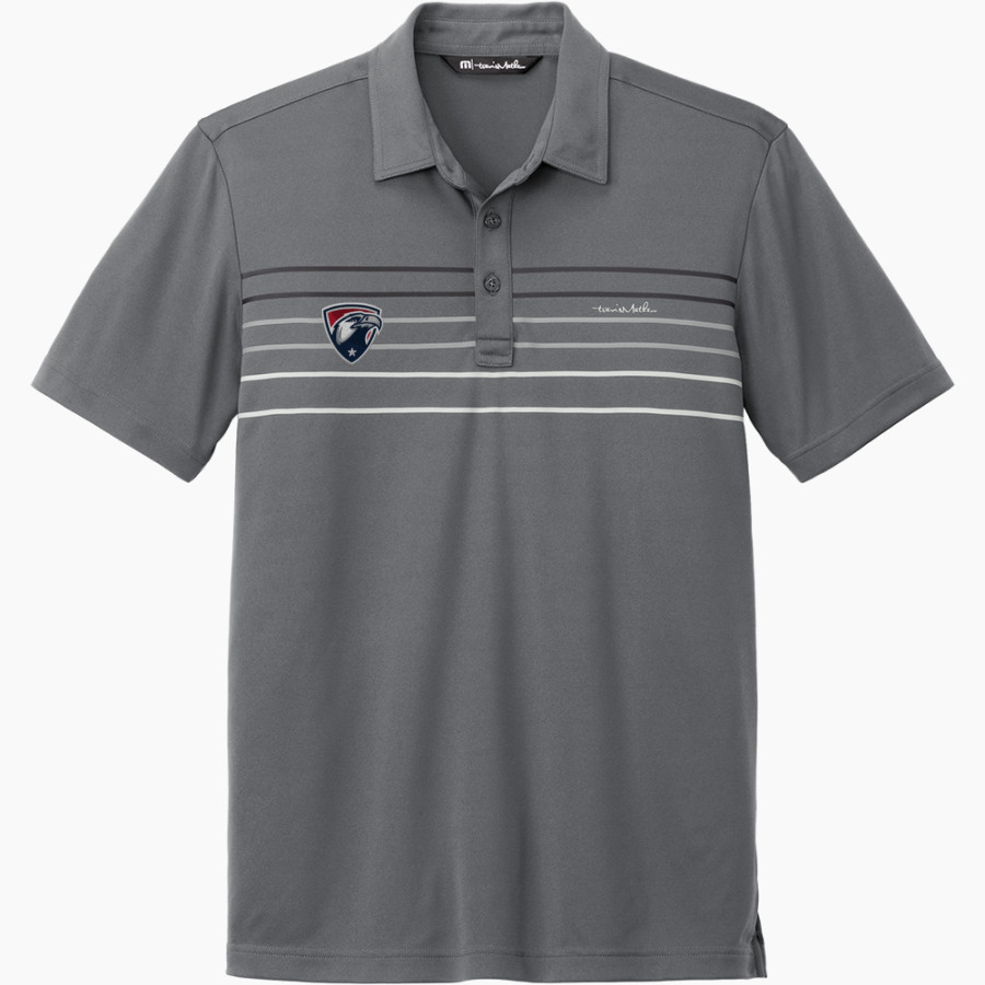 Milton Eagles <span class="pdp-name-mascot">Milton Eagles</span> TravisMathew Men's Coto Performance Chest Stripe Polo