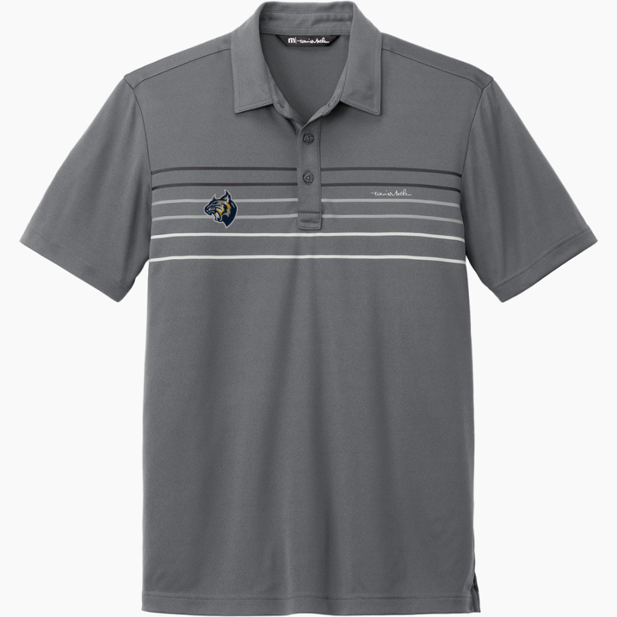 Oxford Wildcats <span class="pdp-name-mascot">Oxford Wildcats</span> TravisMathew Men's Coto Performance Chest Stripe Polo