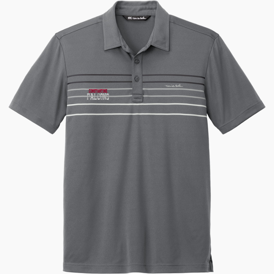 CONSTANTINE HIGH SCHOOL FALCONS <span class="pdp-name-mascot">CONSTANTINE FALCONS</span> TravisMathew Men's Coto Performance Chest Stripe Polo