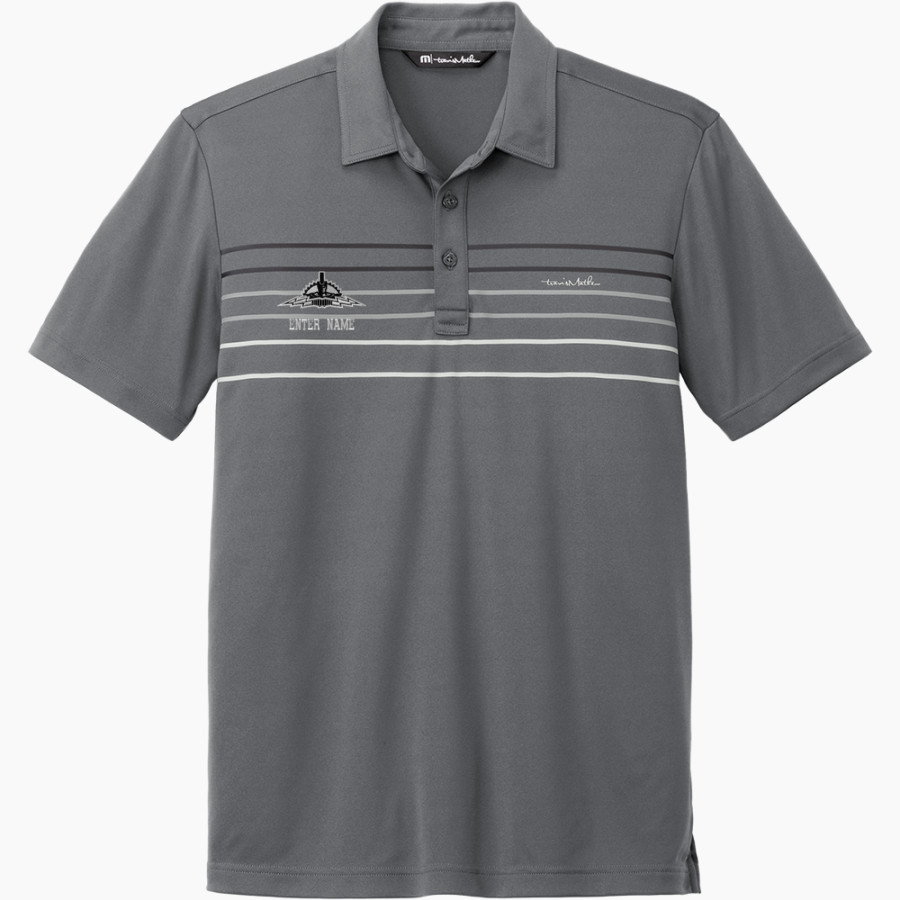 Kamehameha Maui Warriors <span class="pdp-name-mascot">Kamehameha Maui Warriors</span> TravisMathew Men's Coto Performance Chest Stripe Polo