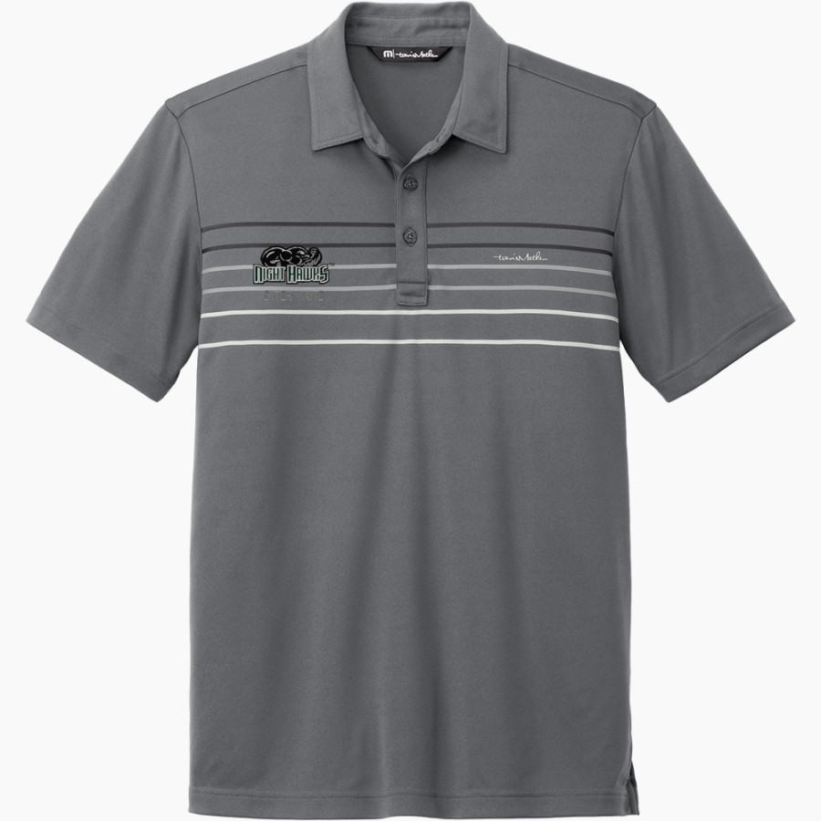 Thomas University Night Hawks <span class="pdp-name-mascot">Thomas University Night Hawks</span> TravisMathew Men's Coto Performance Chest Stripe Polo