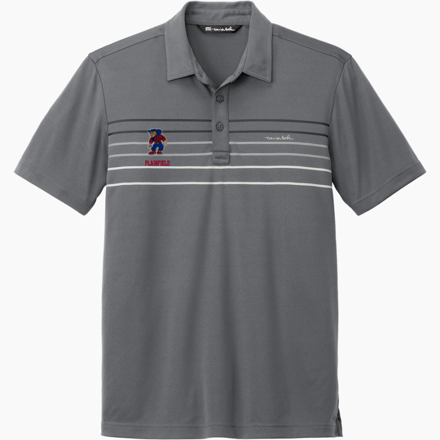 Plainfield Quakers <span class="pdp-name-mascot">Plainfield Quakers</span> TravisMathew Men's Coto Performance Chest Stripe Polo