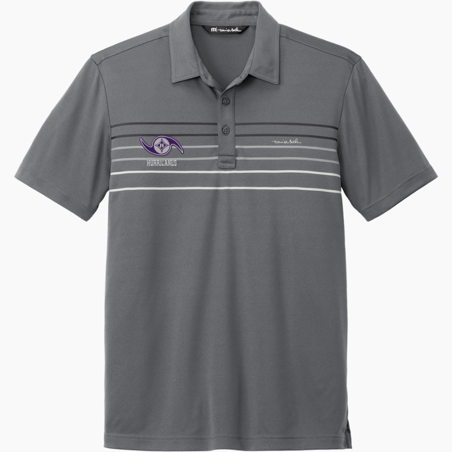 First Baptist Hurricanes <span class="pdp-name-mascot">First Baptist Hurricanes</span> TravisMathew Men's Coto Performance Chest Stripe Polo