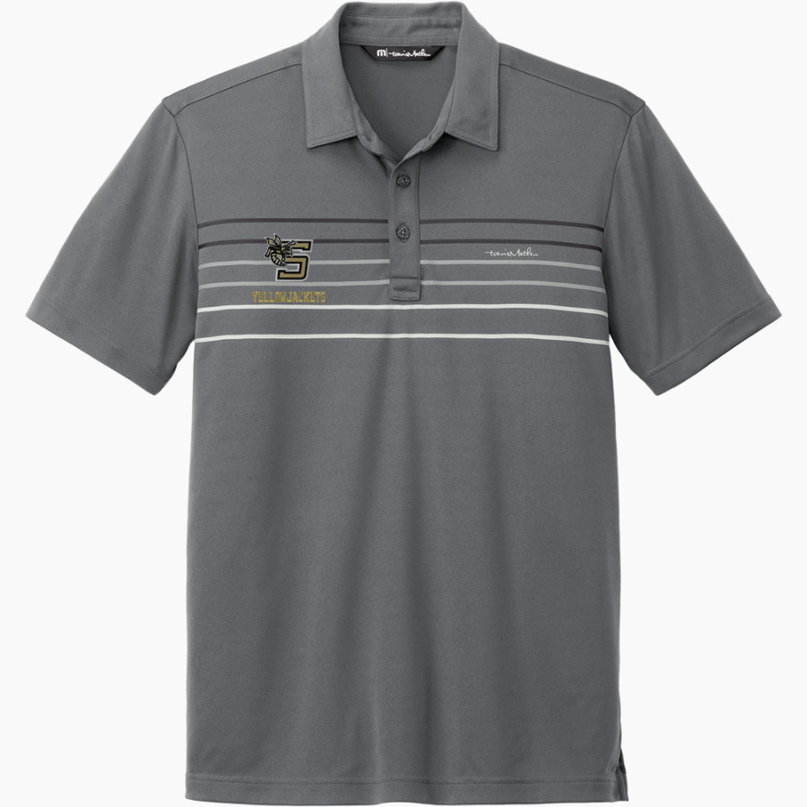 Sprayberry Yellowjackets <span class="pdp-name-mascot">Sprayberry Yellowjackets</span> TravisMathew Men's Coto Performance Chest Stripe Polo