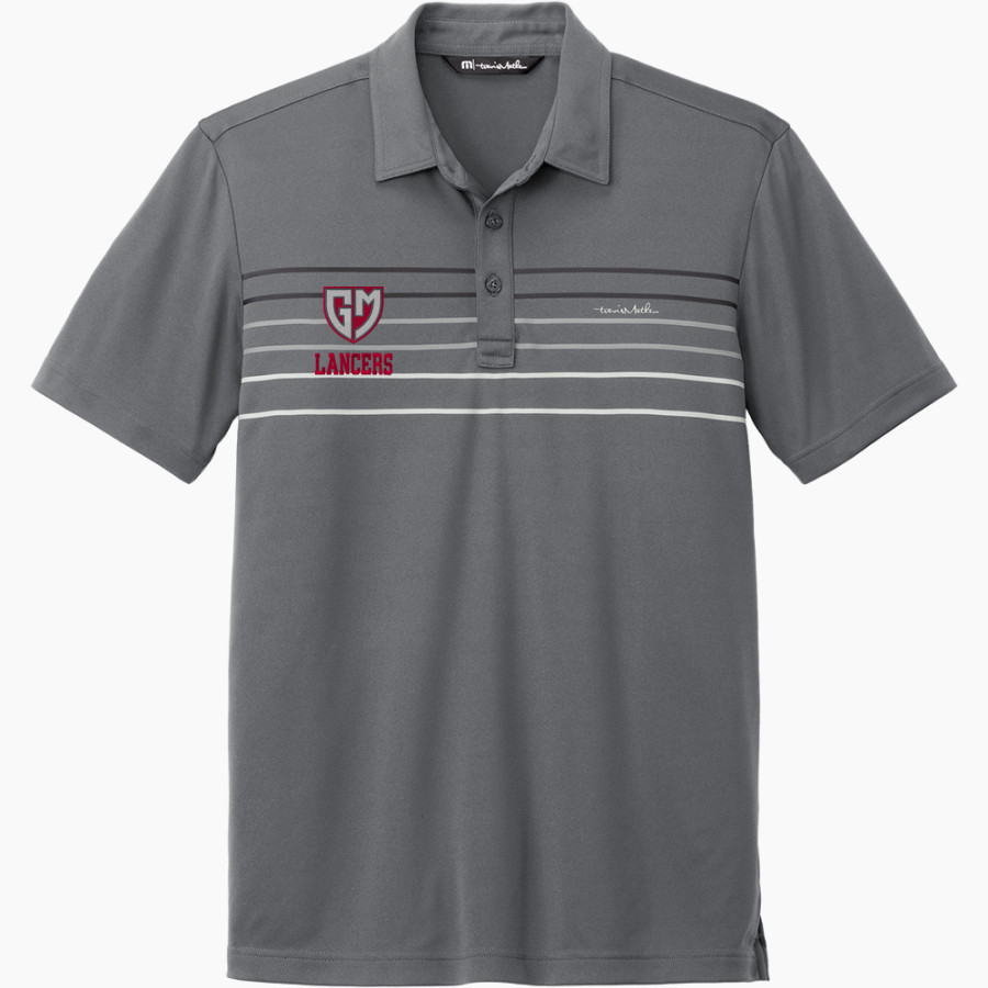 GENERAL MCLANE HIGH SCHOOL LANCERS <span class="pdp-name-mascot">GENERAL MCLANE LANCERS</span> TravisMathew Men's Coto Performance Chest Stripe Polo