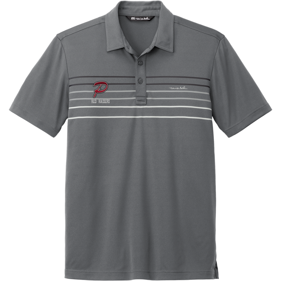 Pulaski Red Raiders <span class="pdp-name-mascot">Pulaski Red Reaiders</span> TravisMathew Men's Coto Performance Chest Stripe Polo