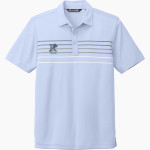 RICHMOND HIGH SCHOOL BLUE DEVILS <span class="pdp-name-mascot">RICHMOND BLUE DEVILS</span> TravisMathew Men's Coto Performance Chest Stripe Polo Front Thumbnail