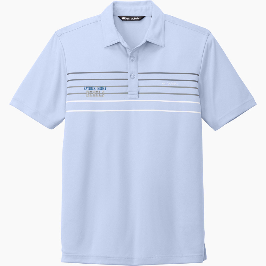 PATRICK HENRY HIGH SCHOOL REBELS <span class="pdp-name-mascot">PATRICK HENRY REBELS</span> TravisMathew Men's Coto Performance Chest Stripe Polo