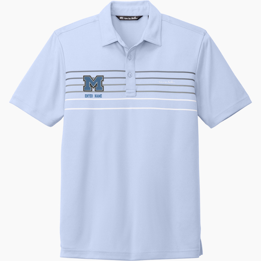 MIDLAKES HIGH SCHOOL SCREAMING EAGLES <span class="pdp-name-mascot">MIDLAKES SCREAMING EAGLES</span> TravisMathew Men's Coto Performance Chest Stripe Polo