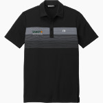 Sabot School Sabot School <span class="pdp-name-mascot">STONY POINT SCHOOL</span> TravisMathew Men's Coastal Chest Stripe Polo Front Thumbnail