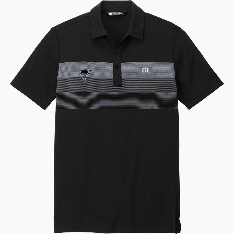 Canyon View Falcons TravisMathew Men's Coastal Chest Stripe Polo
