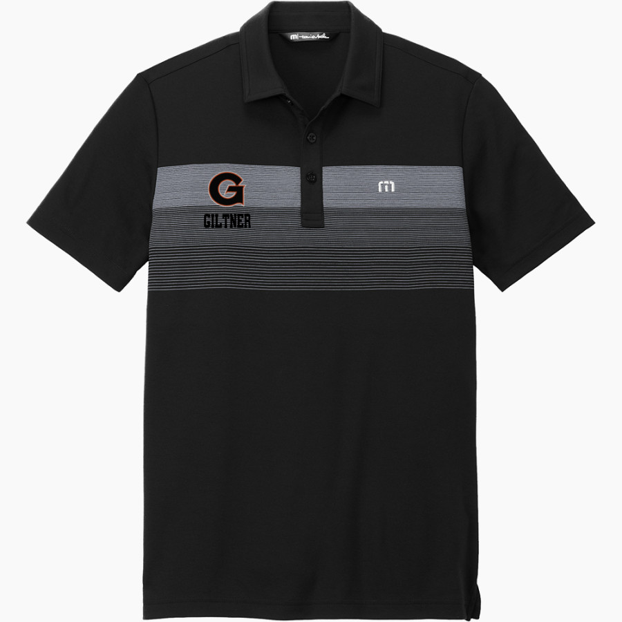 Giltner Hornets <span class="pdp-name-mascot">Giltner Hornets</span> TravisMathew Men's Coastal Chest Stripe Polo