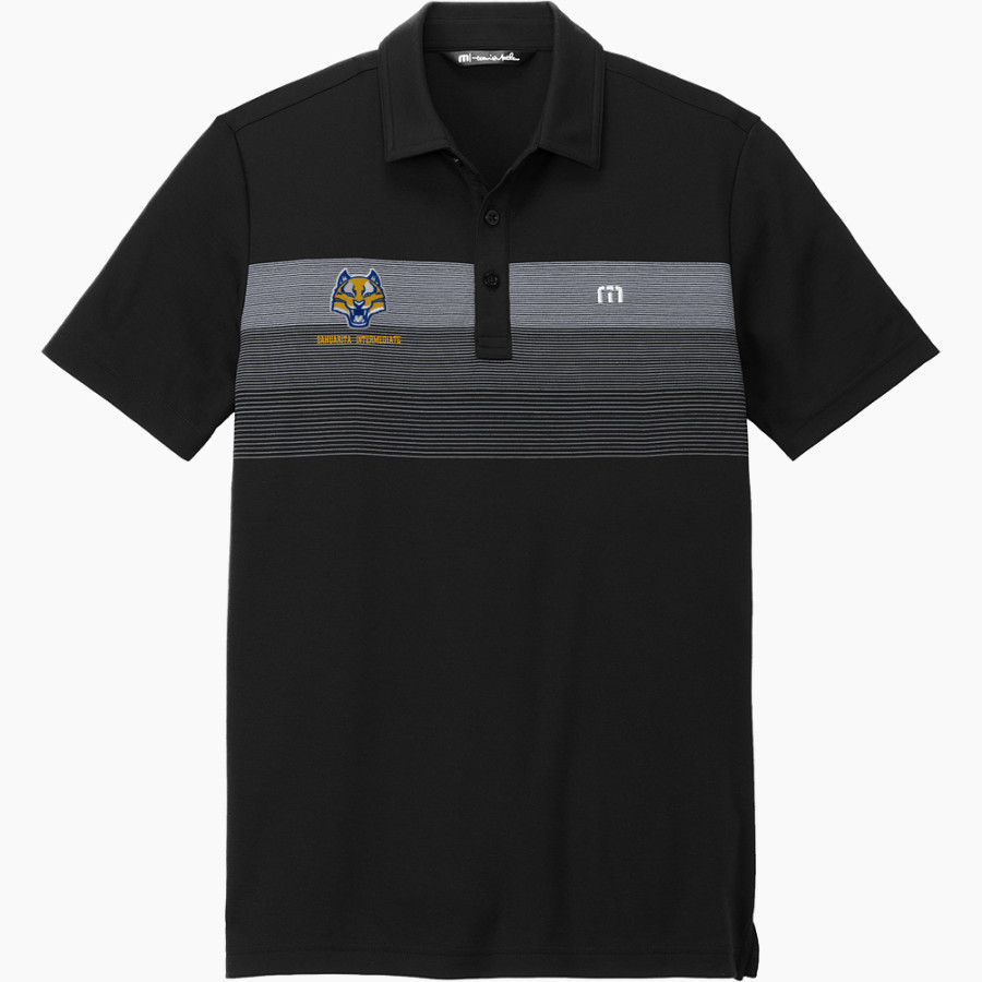 Sahuarita Intermediate Bobcats TravisMathew Men's Coastal Chest Stripe Polo