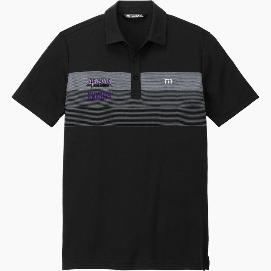 Arizona College Prep H.S Knights <span class="pdp-name-mascot">Arizona College Prep H.S. Knights</span> TravisMathew Men's Coastal Chest Stripe Polo