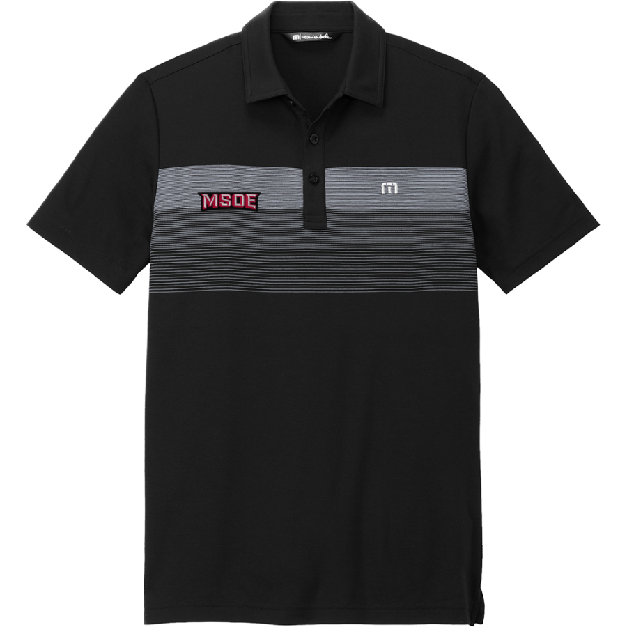 Milwaukee School of Engineering <span class="pdp-name-mascot">MSOE Raiders</span> TravisMathew Men's Coastal Chest Stripe Polo