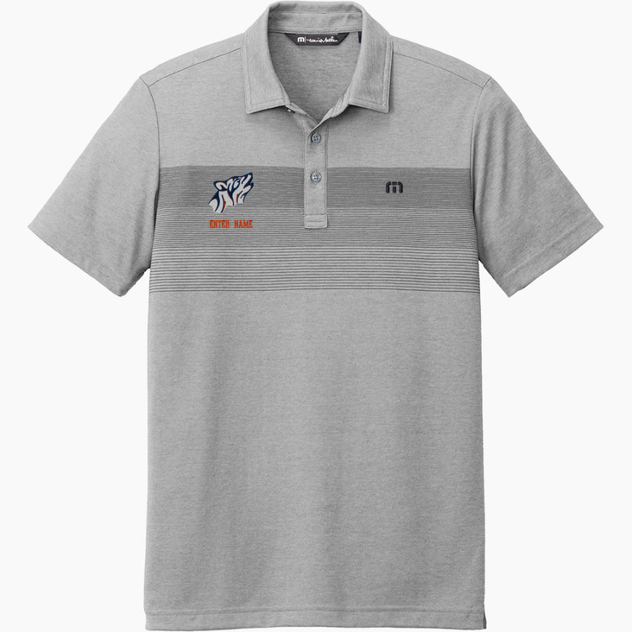 Shirley C Heim Timberwolves <span class="pdp-name-mascot">Shirley C Heim Timberwolves</span> TravisMathew Men's Coastal Chest Stripe Polo