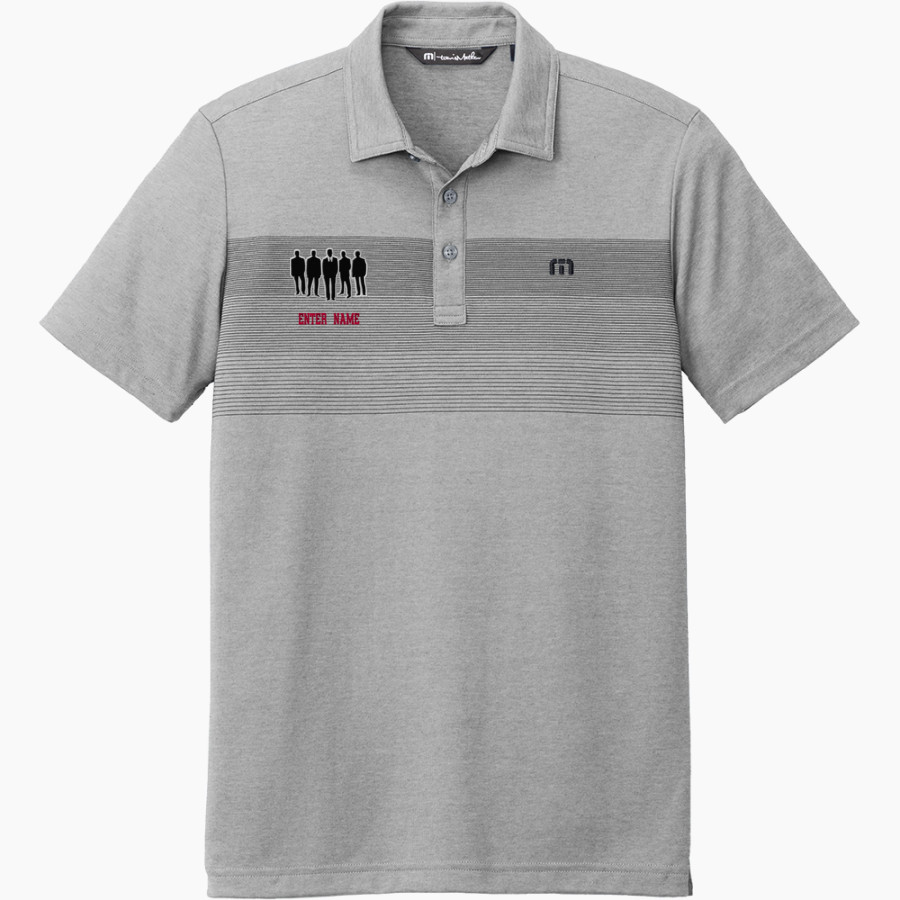 Lake Mary Rams <span class="pdp-name-mascot">Lake Mary Rams</span> TravisMathew Men's Coastal Chest Stripe Polo