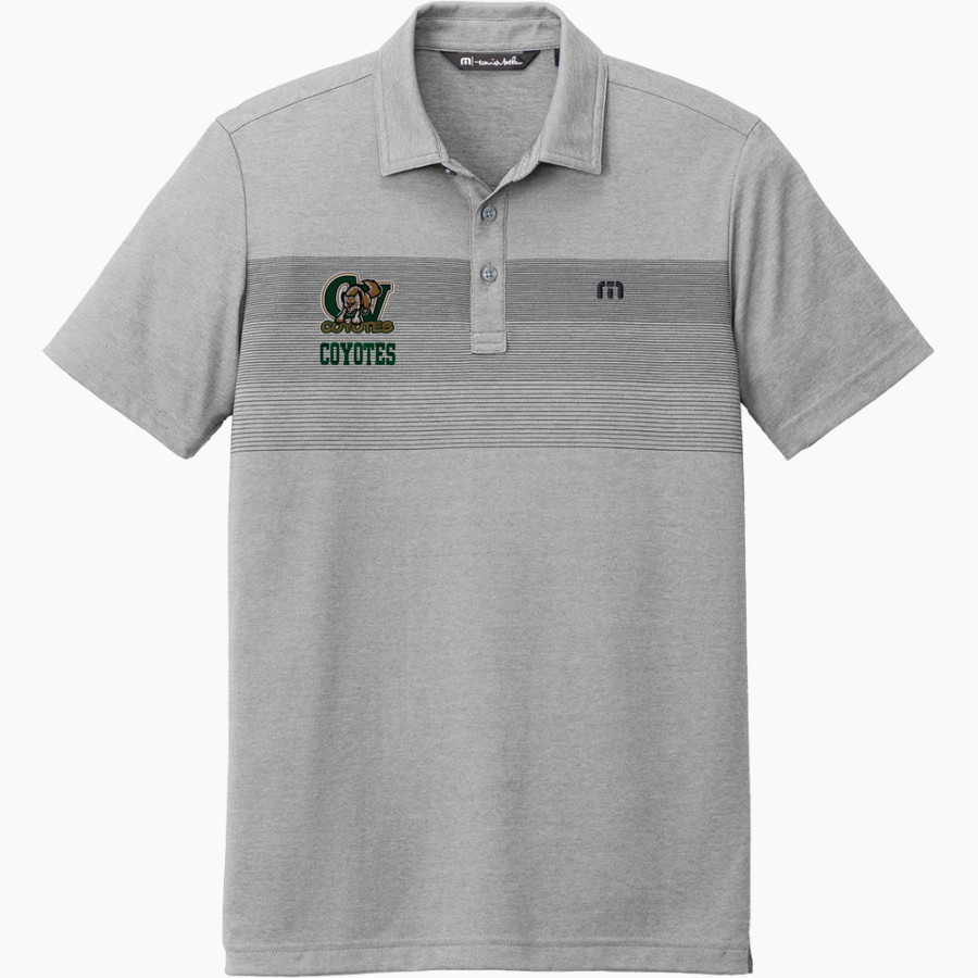 CAMPO VERDE HIGH SCHOOL COYOTES <span class="pdp-name-mascot">CAMPO VERDE COYOTES</span> TravisMathew Men's Coastal Chest Stripe Polo