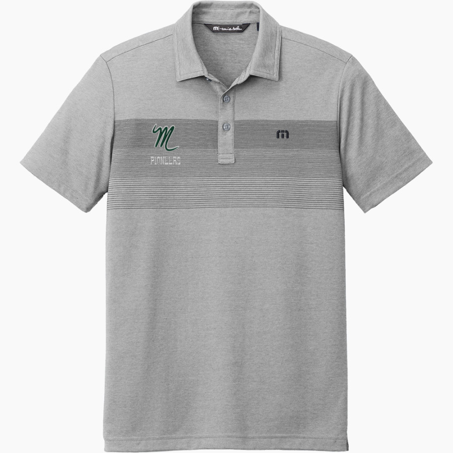 Mission Pioneers <span class="pdp-name-mascot">SAN GABRIEL MISSION PIONEER</span> TravisMathew Men's Coastal Chest Stripe Polo
