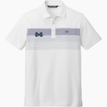 Moravian University Greyhounds <span class="pdp-name-mascot">Moravian University Greyhounds</span> TravisMathew Men's Coastal Chest Stripe Polo Front Thumbnail