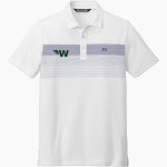 WAYNFLETE SCHOOL FLYERS <span class="pdp-name-mascot">WAYNFLETE FLYERS</span> TravisMathew Men's Coastal Chest Stripe Polo Front Thumbnail