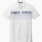 SHIRLEY HIGH SCHOOL BLUE DEVILS <span class="pdp-name-mascot">SHIRLEY BLUE DEVILS</span> TravisMathew Men's Coastal Chest Stripe Polo Front Thumbnail