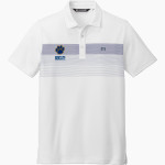 Lansing Bobcats Bobcats TravisMathew Men's Coastal Chest Stripe Polo Front Thumbnail