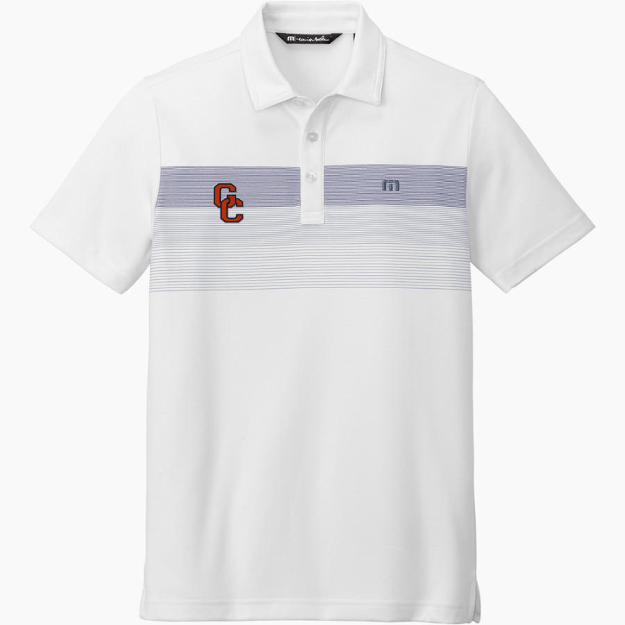 Grayson County High School Cougars <span class="pdp-name-mascot">Grayson County High School</span> TravisMathew Men's Coastal Chest Stripe Polo