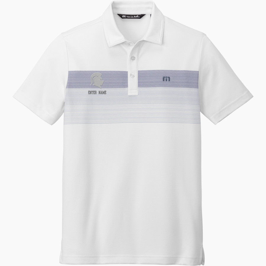 Southern Virginia Knights <span class="pdp-name-mascot">Southern Virginia University Knights</span> TravisMathew Men's Coastal Chest Stripe Polo