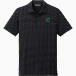 Stuart Tartans TravisMathew Men's Oceanside Geo Polo Front Thumbnail