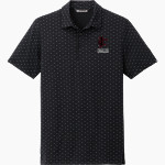 Jupiter Christian Eagles TravisMathew Men's Oceanside Geo Polo Front Thumbnail