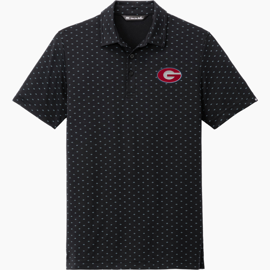 GRASSFIELD HIGH SCHOOL GRIZZLIES <span class="pdp-name-mascot">GRASSFIELD GRIZZLIES</span> TravisMathew Men's Oceanside Geo Polo