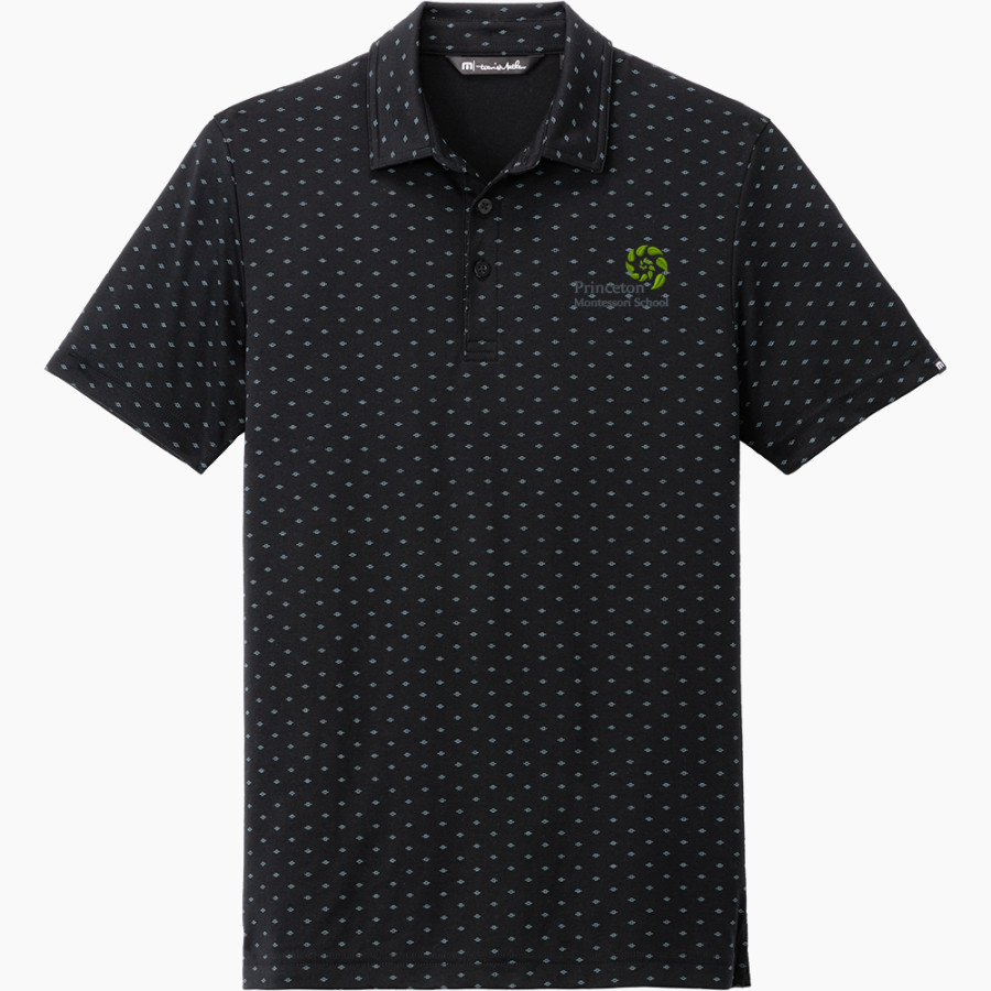 Princeton Montessori School <span class="pdp-name-mascot">Princeton Montessori Deer</span> TravisMathew Men's Oceanside Geo Polo