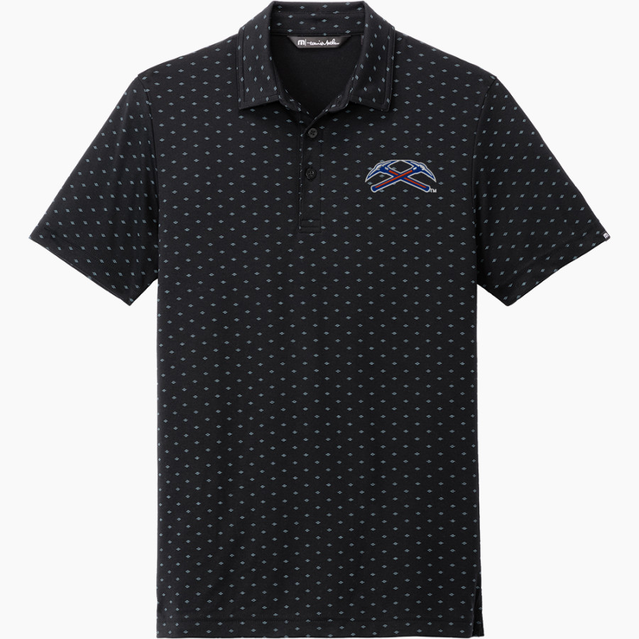 UW-Platteville PIONEERS ONLINE STORE <span class="pdp-name-mascot">UW-Platteville Pioneers</span> TravisMathew Men's Oceanside Geo Polo