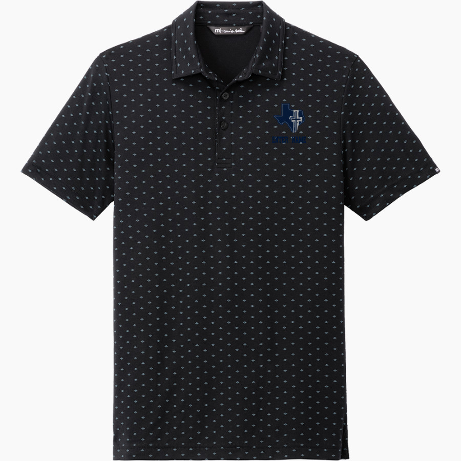 Faith Lutheran Falcons <span class="pdp-name-mascot">Faith Lutheran High School Falcons</span> TravisMathew Men's Oceanside Geo Polo