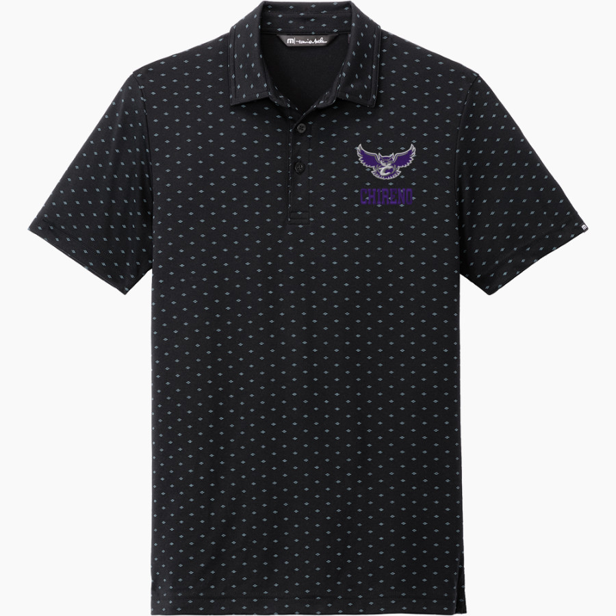 CHIRENO HIGH SCHOOL OWLS <span class="pdp-name-mascot">CHIRENO OWLS</span> TravisMathew Men's Oceanside Geo Polo
