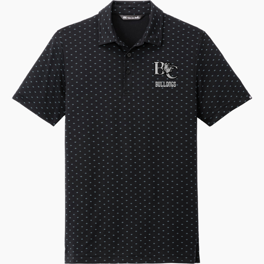Barton College Official Store of the Bulldogs <span class="pdp-name-mascot">Barton Bulldogs</span> TravisMathew Men's Oceanside Geo Polo