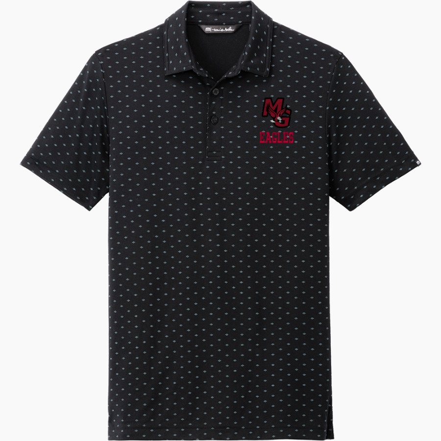 Godwin Eagles TravisMathew Men's Oceanside Geo Polo