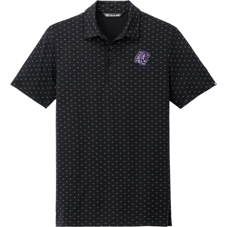 MATTIE T BLOUNT HIGH SCHOOL LEOPARDS <span class="pdp-name-mascot">MATTIE T BLOUNT LEOPARDS</span> TravisMathew Men's Oceanside Geo Polo