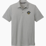 Mercy High School Tigers Online Store <span class="pdp-name-mascot">Mercy Tigers</span> TravisMathew Men's Oceanside Geo Polo Front Thumbnail