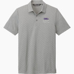 Cornell Rams TravisMathew Men's Oceanside Geo Polo Front Thumbnail