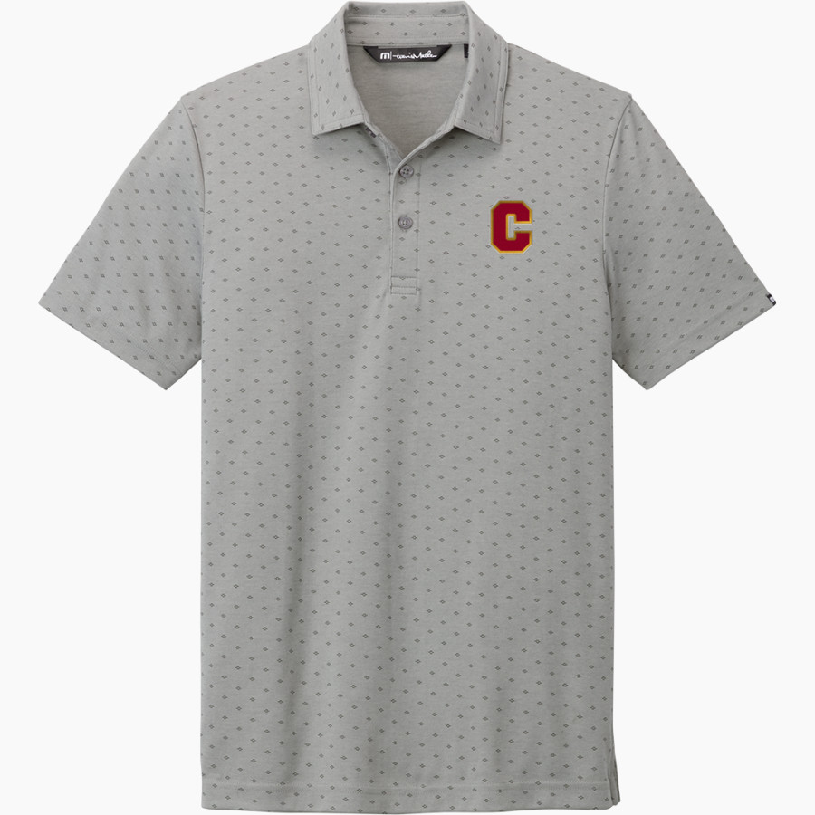 COFFEEVILLE HIGH SCHOOL PIRATES TravisMathew Men's Oceanside Geo Polo