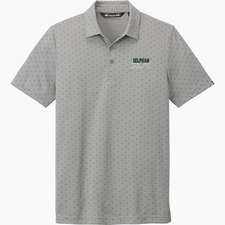 Delphian Dragons <span class="pdp-name-mascot">Delphian Dragons</span> TravisMathew Men's Oceanside Geo Polo