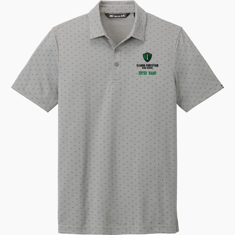 ILLIANA CHRISTIAN HIGH SCHOOL VIKINGS TravisMathew Men's Oceanside Geo Polo