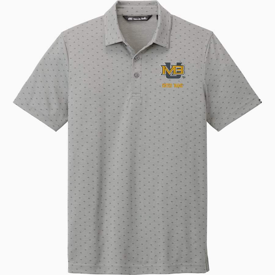 Mary Baldwin Fighting Squirrels <span class="pdp-name-mascot">Mary Baldwin Fighting Squirrels</span> TravisMathew Men's Oceanside Geo Polo