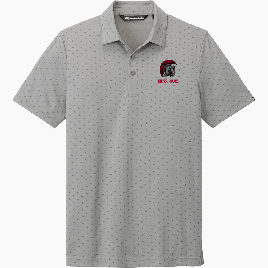 SOMERSET HIGH SCHOOL SPARTANS <span class="pdp-name-mascot">SOMERSET SPARTANS</span> TravisMathew Men's Oceanside Geo Polo
